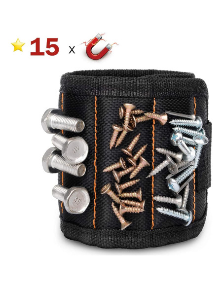 Pulsera Magnética GOOACC GRC-61 con 15 Imán Ajustable