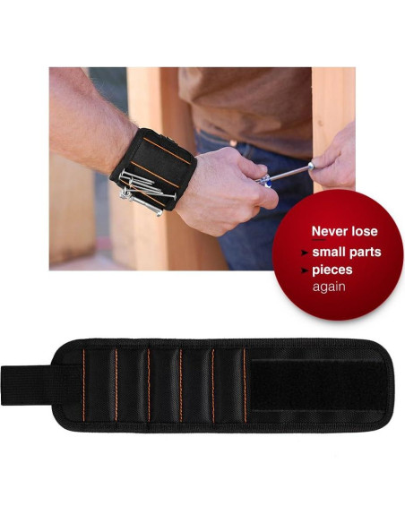 Pulsera Magnética GOOACC GRC-61 con 15 Imán Ajustable