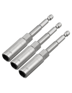 Conjunto de Tuercas uxcell 10mm 3 Pcs Hexagonal 100mm