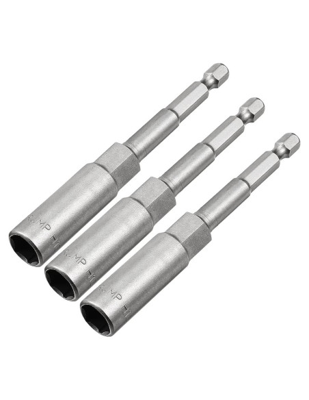 Conjunto de Tuercas uxcell 10mm 3 Pcs Hexagonal 100mm