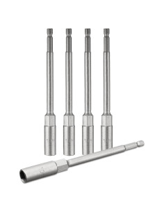 Controladores de Tuercas uxcell 10mm 150mm Acero Vanadio