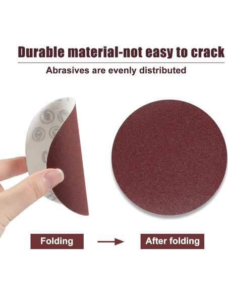 Discos de Lijado SPEEDWOX 50pcs 98mm 240 Granos Gancho