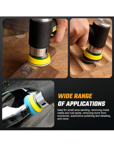 Almohadillas de Respaldo 2" M6 SHUQIU para Lijadora Orbital