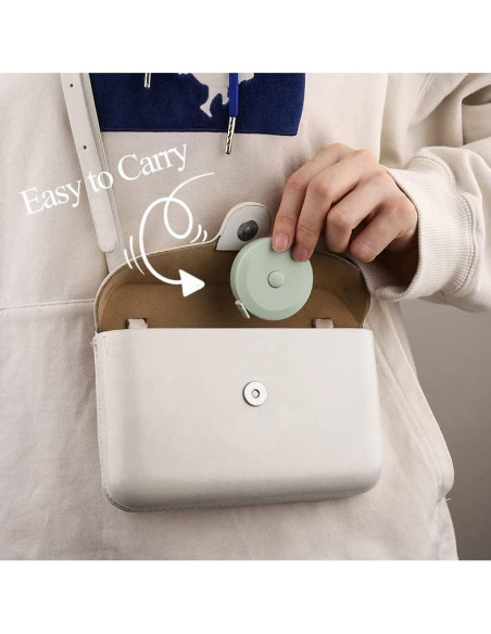 Cinta Métrica Cutegogo 1,5 m Retráctil Doble Cara