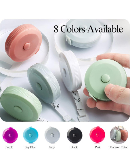 Cinta Métrica Cutegogo 1,5 m Retráctil Doble Cara