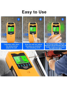 Buscador de Estudio 5 en 1 Shiqiao con Pantalla LCD y Alertas 2