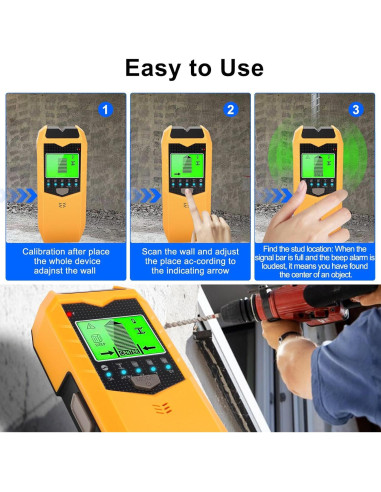Buscador de Estudio 5 en 1 Shiqiao con Pantalla LCD y Alertas