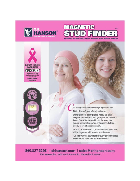 Buscador de Estudio C.H. Hanson 3046 Magnético Rosa