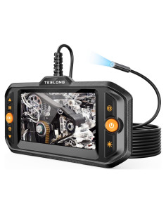 Cámara de Inspección Teslong 5m con Luz LED y Accesorios