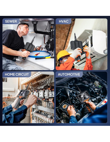 Cámara Endoscópica Ginocaco 4.3'' HD 1080P 15M IP67