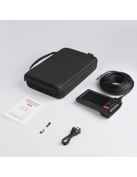 Borescopio DEPSTECH 15m Triple Lente Pantalla 5" 1080P