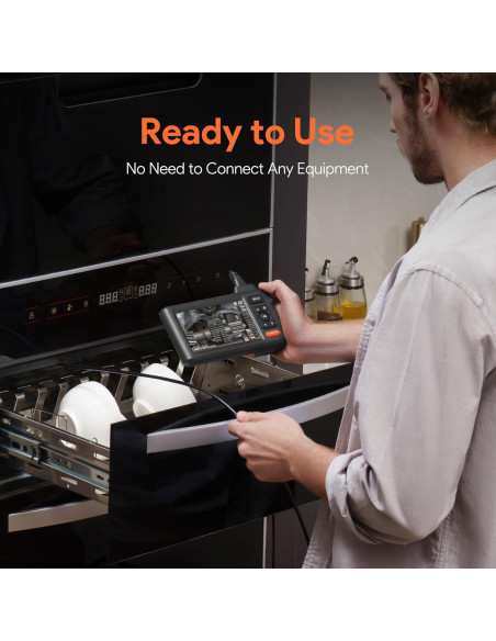 Borescopio DEPSTECH 15m Triple Lente Pantalla 5" 1080P