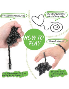 Masilla de Ferrita Antiestrés Cycllty 1100 Piezas para Adultos 2