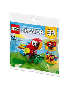 LEGO Loro Tropical 30581 66 Piezas 3 en 1 6 Años