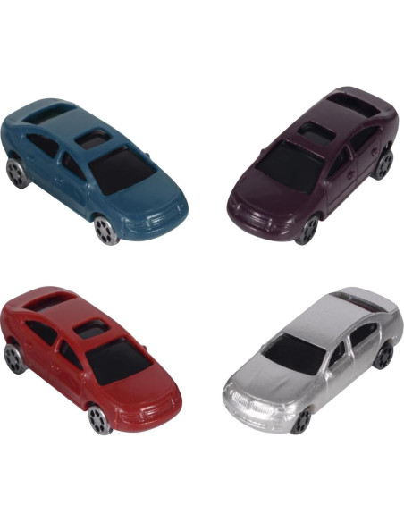 Coches a Escala 1:150 SZZJ para Maquetas - Paquete de 100