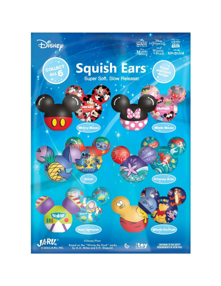JA-RU Disney Squish Ears 1 Squishy Suave Antiestrés