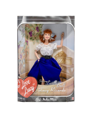 Muñeca Barbie como Lucy Ricardo - Mattel 25527 - 34.5 cm