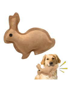 Juguete para Perros SPOT Conejo de Cuero 19 cm con Sonido