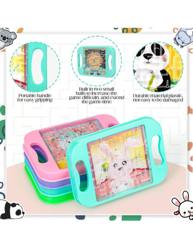 24 Cubos de Rompecabezas Laberinto JellyArch - Juego Educativo