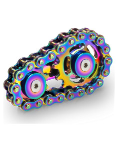 Fidget Spinner Metal Chilvil 7.1cm Alivio Estrés TDAH