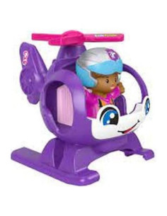 Helicóptero Barbie Fisher Price 25,4 cm para niños