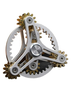 Spinner de Fidget Wewinn de Latón con Engranajes y 12 Rodamientos