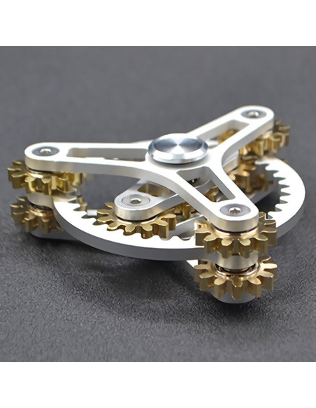 Spinner de Fidget Wewinn de Latón con Engranajes y 12 Rodamientos