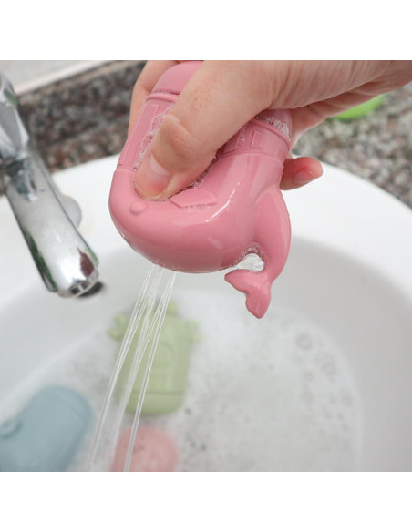 Juguetes de Baño PandaEar Silicona Multicolor 0-3 Años