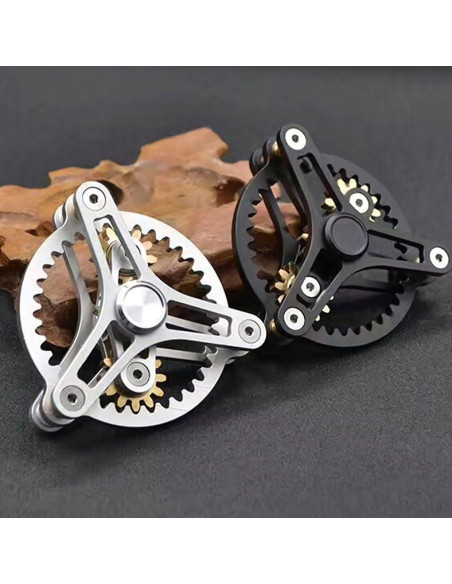 Spinner de Fidget Wewinn de Latón con Engranajes y 12 Rodamientos