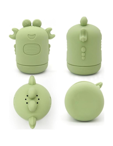 Juguetes de Baño PandaEar Silicona Multicolor 0-3 Años