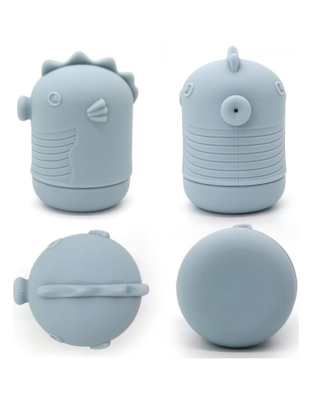 Juguetes de Baño PandaEar Silicona Multicolor 0-3 Años