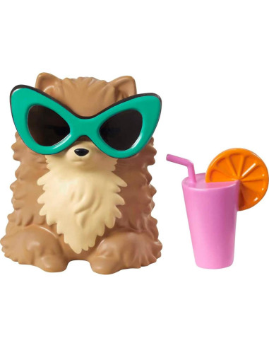 Muñeca Barbie Extra con Accesorios y Mascota Pomerania