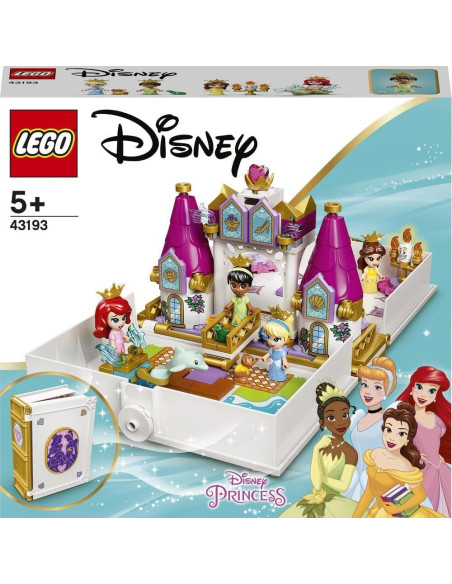 LEGO Disney Princesas 43193 Ariel, Bella, Tiana y Cenicienta
