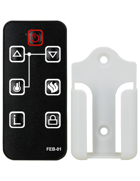 Control Remoto Reemplazo FEBO Flame Clásico Sin Programación