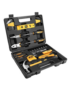 Kit de Herramientas DEKOPRO 65 Piezas con Estuche de Almacenamiento