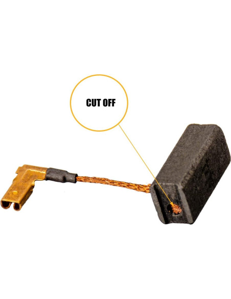4 Cepillos de Carbono JUXIANG N097696 para DeWalt DWE4011 y más