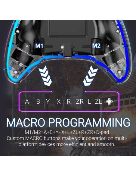 Controlador de Juegos Bluetooth arVin para iPhone/Android/PC