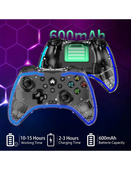 Controlador de Juegos Bluetooth arVin para iPhone/Android/PC