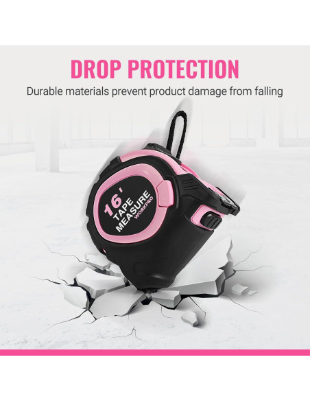 Cinta Métrica Retráctil WORKPRO 5m con Gancho Magnético