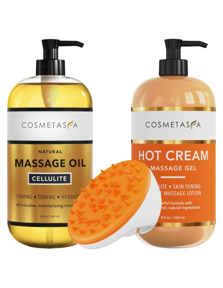 Aceite de Masaje Cosmetasa para Celulitis 259.5 ml - Gel Caliente