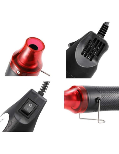 Kit 250 Conectores de Cable Impermeables Daevkaema con Pistola de Calor