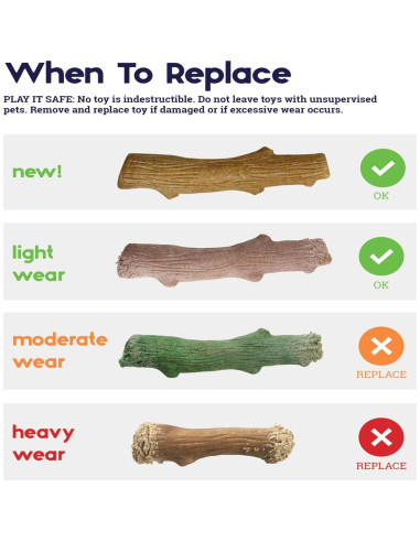 Juguete de Masticar para Perros Petstages Chick-A-Bone Sabor Pollo Mediano