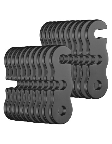 Ajustadores de Cuerda de Aluminio SATINIOR - 20 Piezas