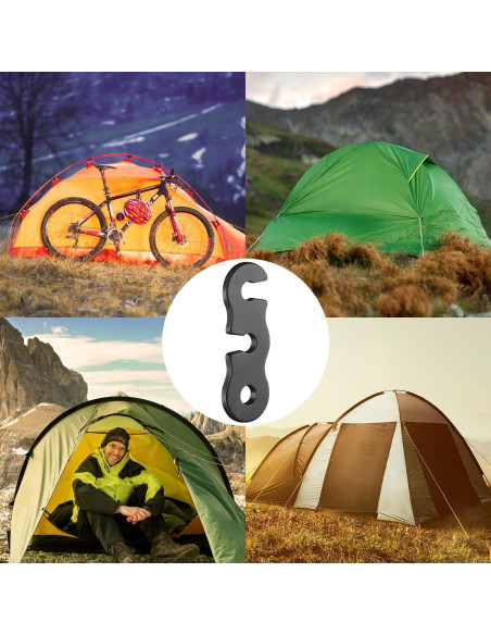 Ajustadores de Cuerda de Aluminio SATINIOR - 20 Piezas