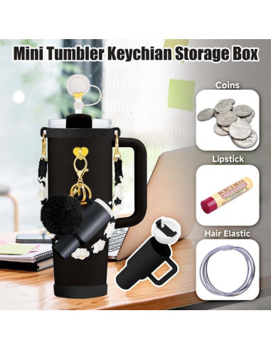 Juego de Accesorios de 7 Piezas ZYBIDEAL para Tazas Stanley