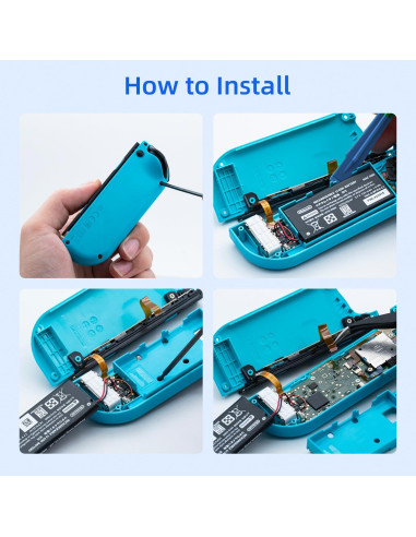 Kit de Reparación Joystick Analógico Wigearss para Nintendo Switch