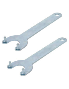 Llave de Amoladora Utoolmart 2 Pcs Hierro 140mm Abierto
