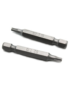 Juego de Puntas de Destornillador Torx T15 TEMO 25 Pcs Acero S2