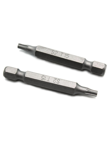 Juego de Puntas de Destornillador Torx T15 TEMO 25 Pcs Acero S2