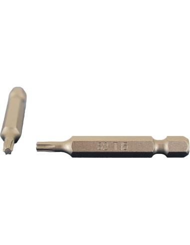 Juego de Puntas de Destornillador Torx T15 TEMO 25 Pcs Acero S2